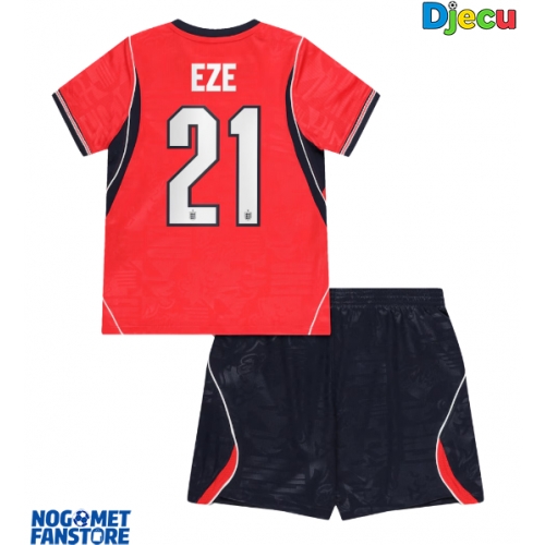 Engleska Eberechi Eze #21 Gostujuci Dres za djecu SP 2026 Kratak Rukav (+ Kratke hlače)